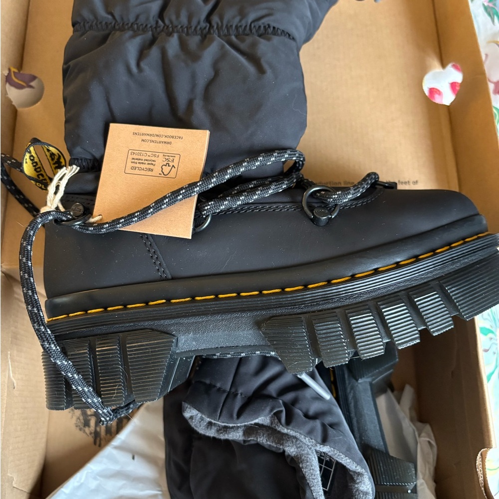 Dr. Martens padded high boot women size 9 or men 8